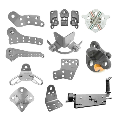 Kong ZAZA2 CONTINUOUS BELAY SYSTEM冒险公园锁扣连续保护系统配件