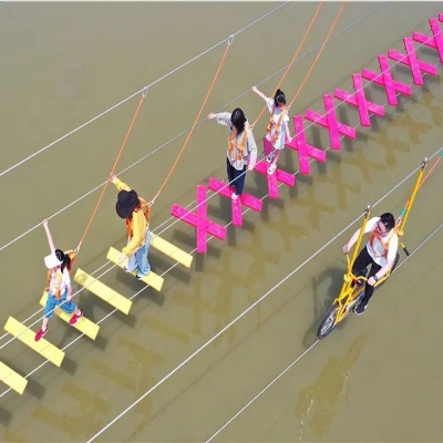 户外活动营地水上挑战拓展训练器材设备项目设计建设