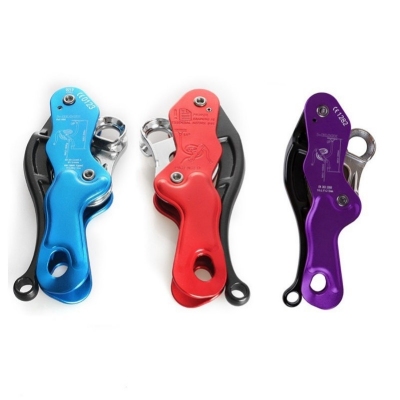 Culpeo Stop D08 25KN 登山攀岩防慌乱手控下降器自锁式保护器